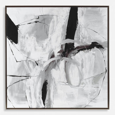 Looping Eternity Framed Canvas - Uttermost - Framed Canvas by Modest Hut