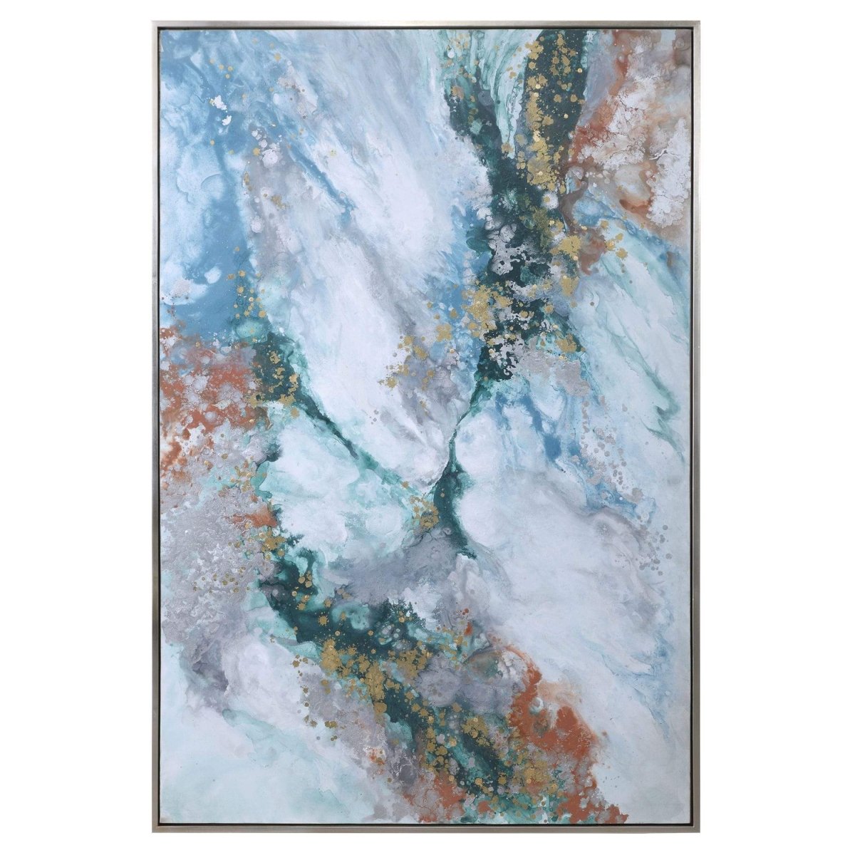 Mercury Abstract Canvas - Uttermost - Framed Canvas by Modest Hut