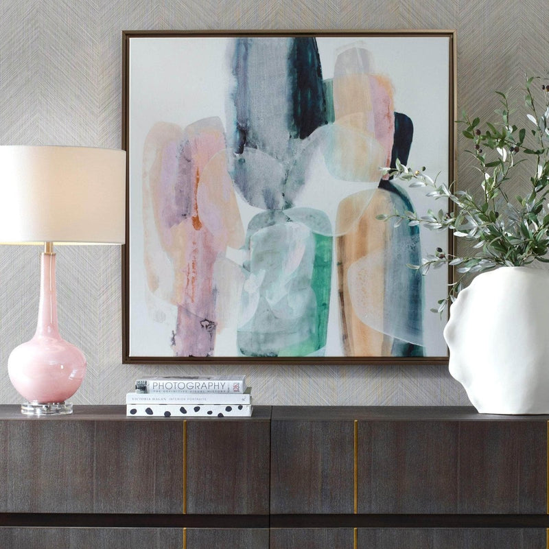 Mood Elevator Framed Canvas - Uttermost - Framed Canvas by Modest Hut