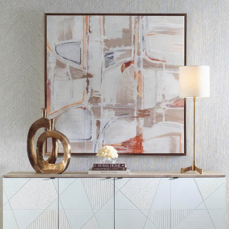 Neutral Nirvana Framed Canvas - Uttermost - Framed Canvas by Modest Hut