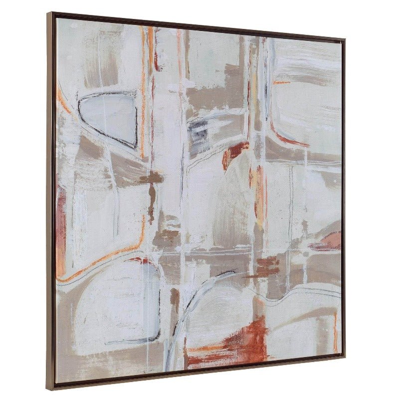 Neutral Nirvana Framed Canvas - Uttermost - Framed Canvas by Modest Hut