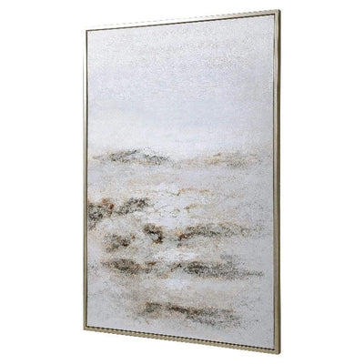 Open Plains Hand Painted Canvas - Uttermost - Framed Canvas by Modest Hut