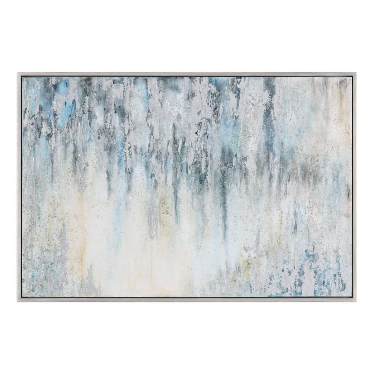 Overcast Hand Painted Canvas - Uttermost - Framed Canvas by Modest Hut