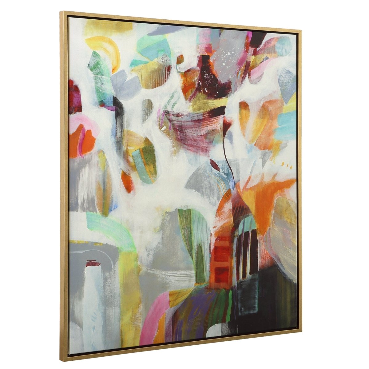 Renewal Framed Abstract Art - Uttermost - Framed Canvas by Modest Hut