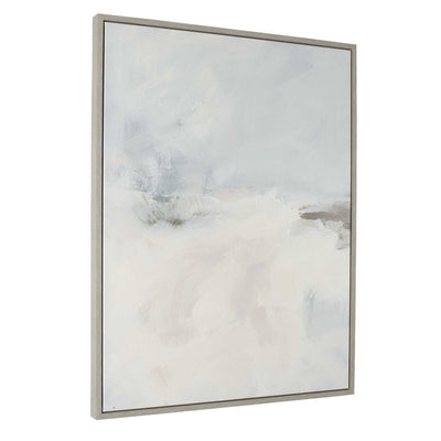 Simple Serenity Framed Abstract Art - Uttermost - Framed Canvas by Modest Hut