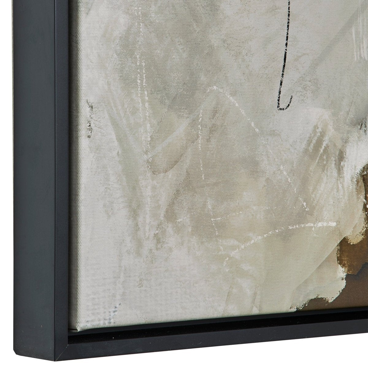 Solace I Abstract Art On Canvas - Uttermost - Framed Canvas by Modest Hut