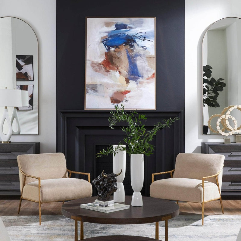 Subtle Nuances Framed Canvas - Uttermost - Framed Canvas by Modest Hut