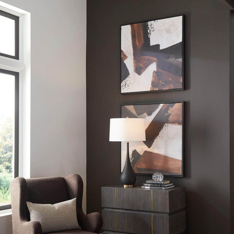 Tactile Inspiration Framed Canvas, S/2 - Uttermost - Framed Canvas by Modest Hut