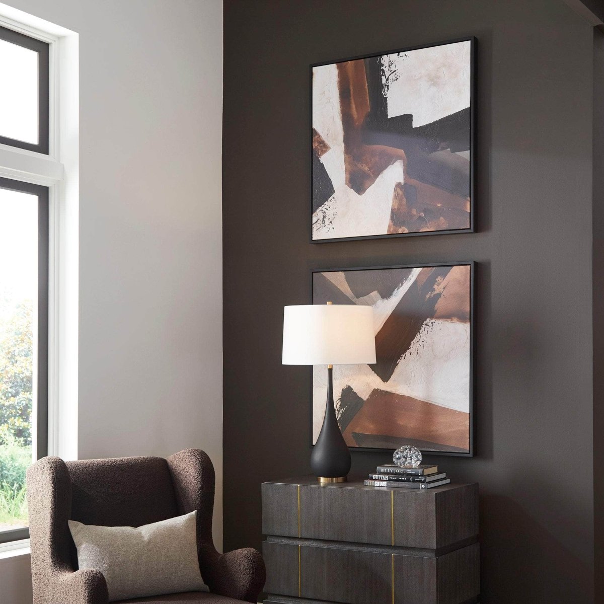 Tactile Inspiration Framed Canvas, S/2 - Uttermost - Framed Canvas by Modest Hut