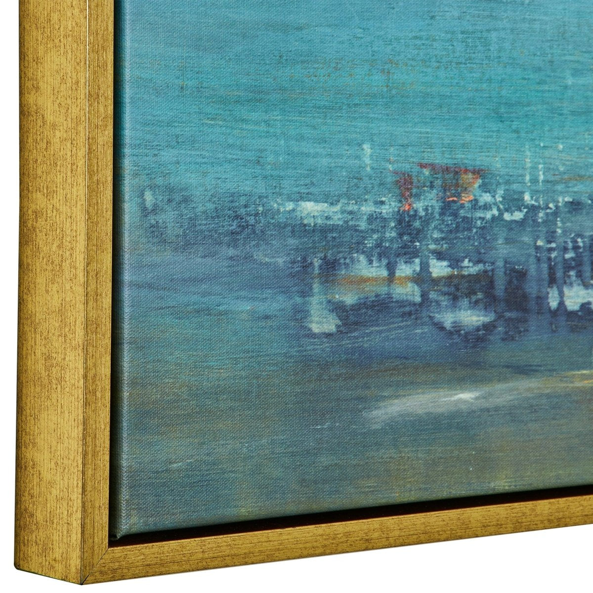 Textured Land Framed Landscape Art - Uttermost - Framed Canvas by Modest Hut