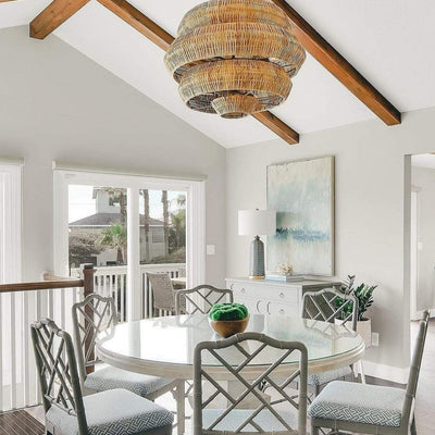 Tidal Hand Painted Canvas - Uttermost - Framed Canvas by Modest Hut