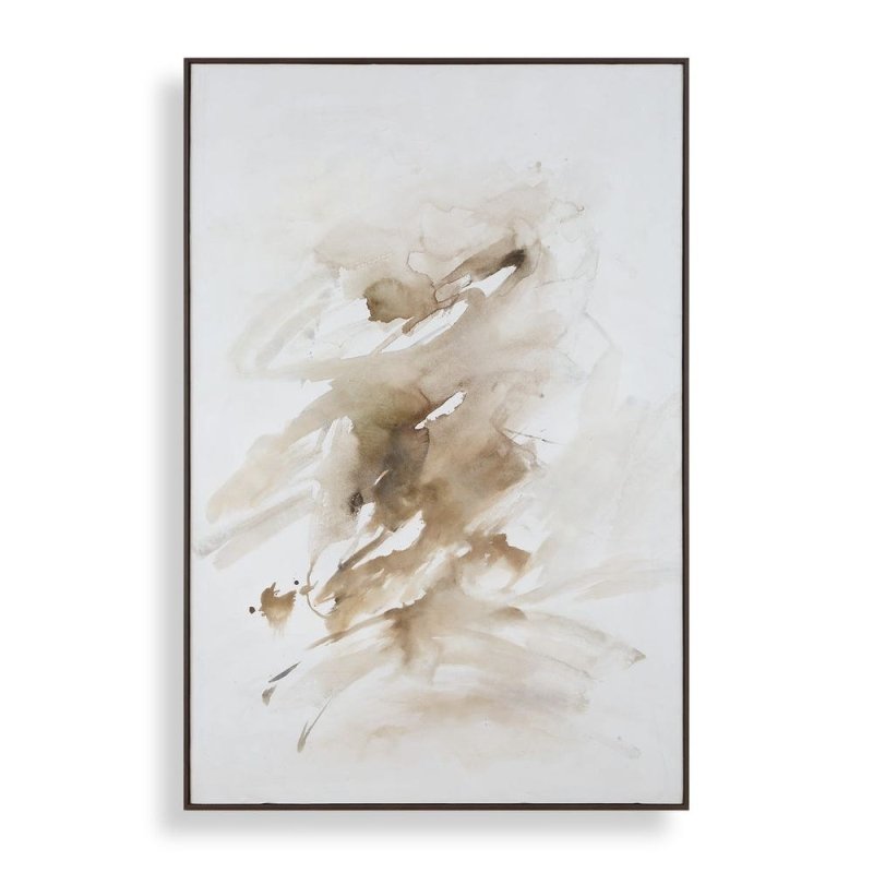 Uttermost Still Moving Hand Painted Canvas - Uttermost - Framed Canvas by Modest Hut