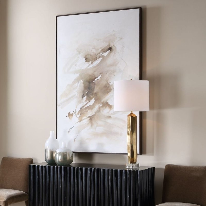Uttermost Still Moving Hand Painted Canvas - Uttermost - Framed Canvas by Modest Hut