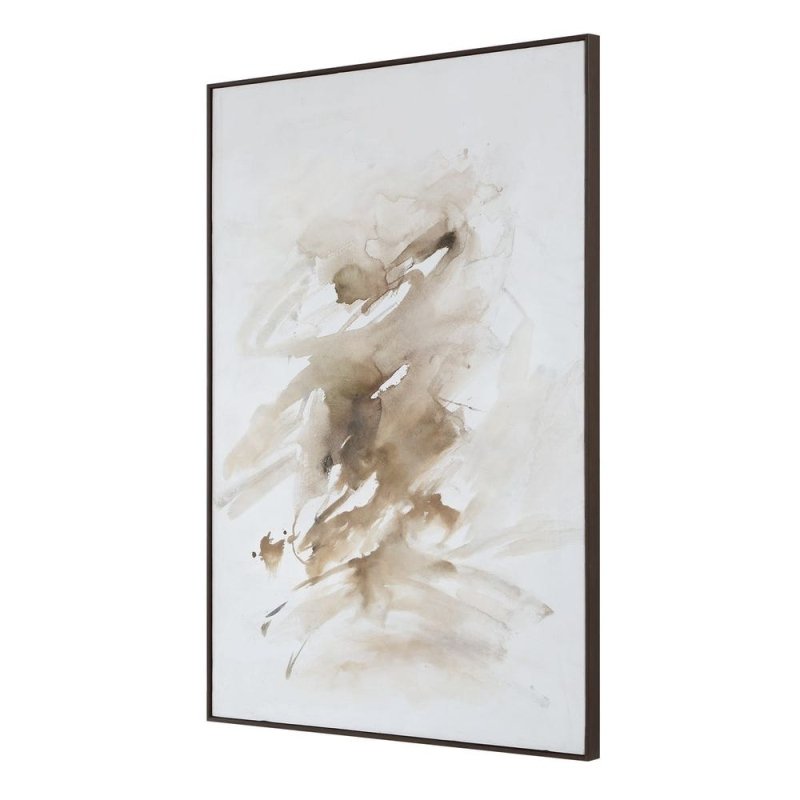 Uttermost Still Moving Hand Painted Canvas - Uttermost - Framed Canvas by Modest Hut