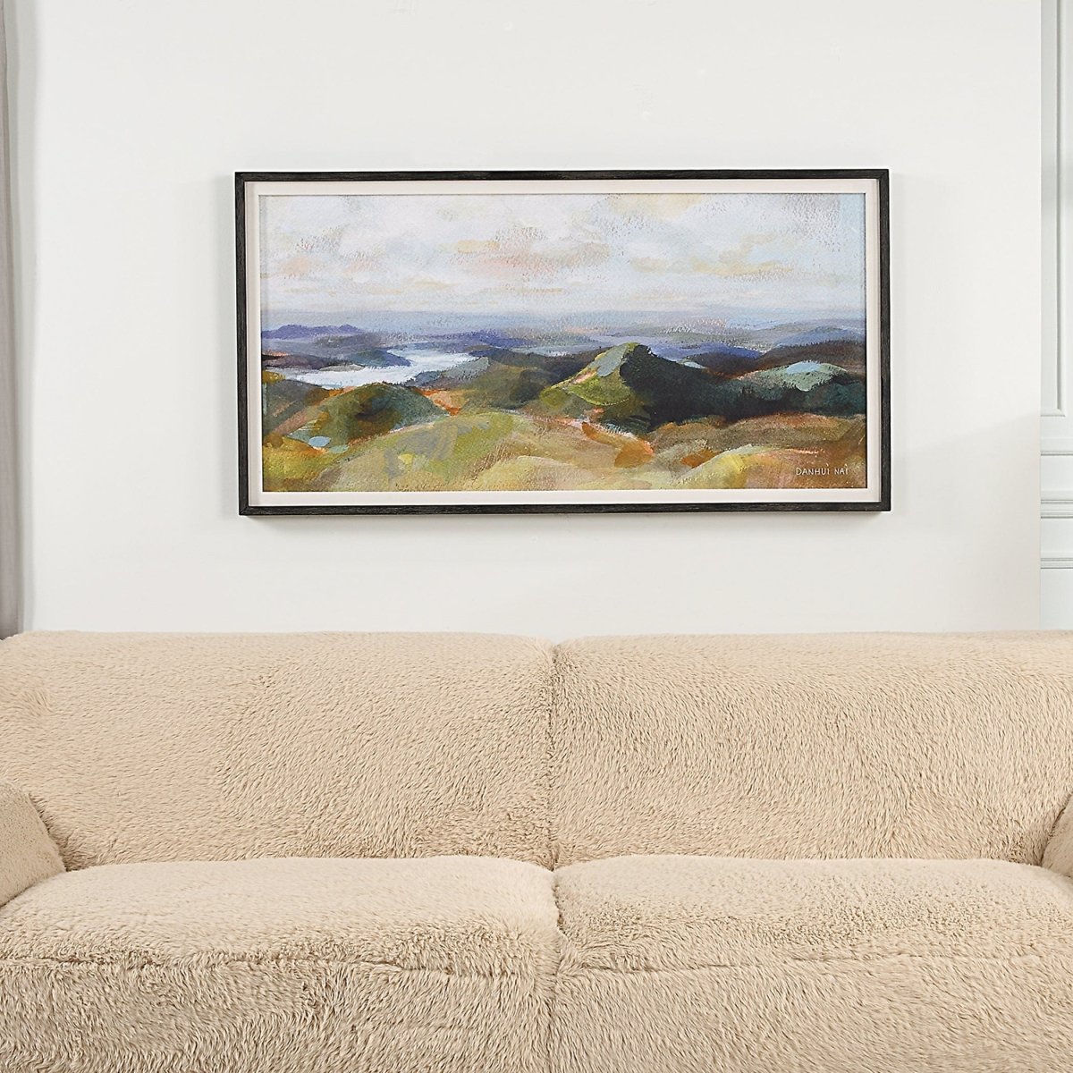 Above The Lakes Framed Landscape Print - Uttermost - Framed Prints by Modest Hut