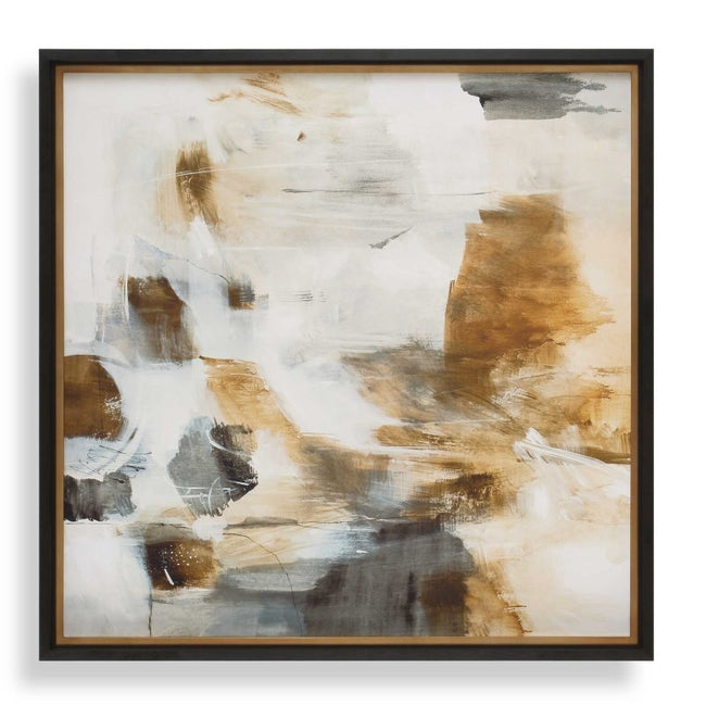 Ancient Story Framed Abstract Print - Wall Art