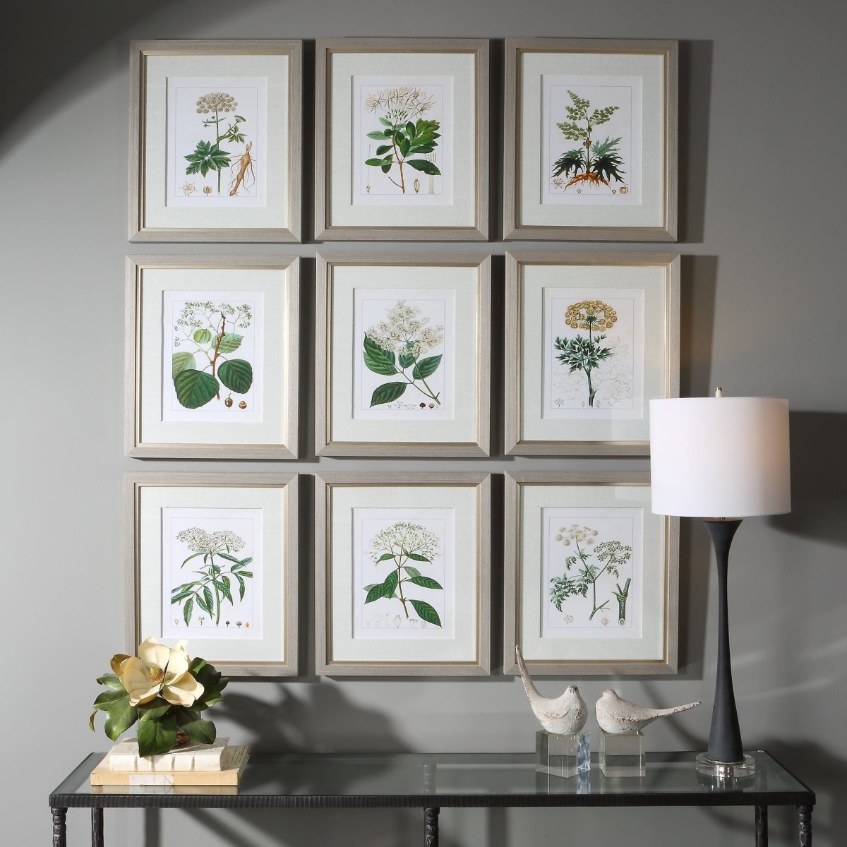 Antique Botanicals Framed Prints, S/9 - Uttermost - Framed Prints by Modest Hut