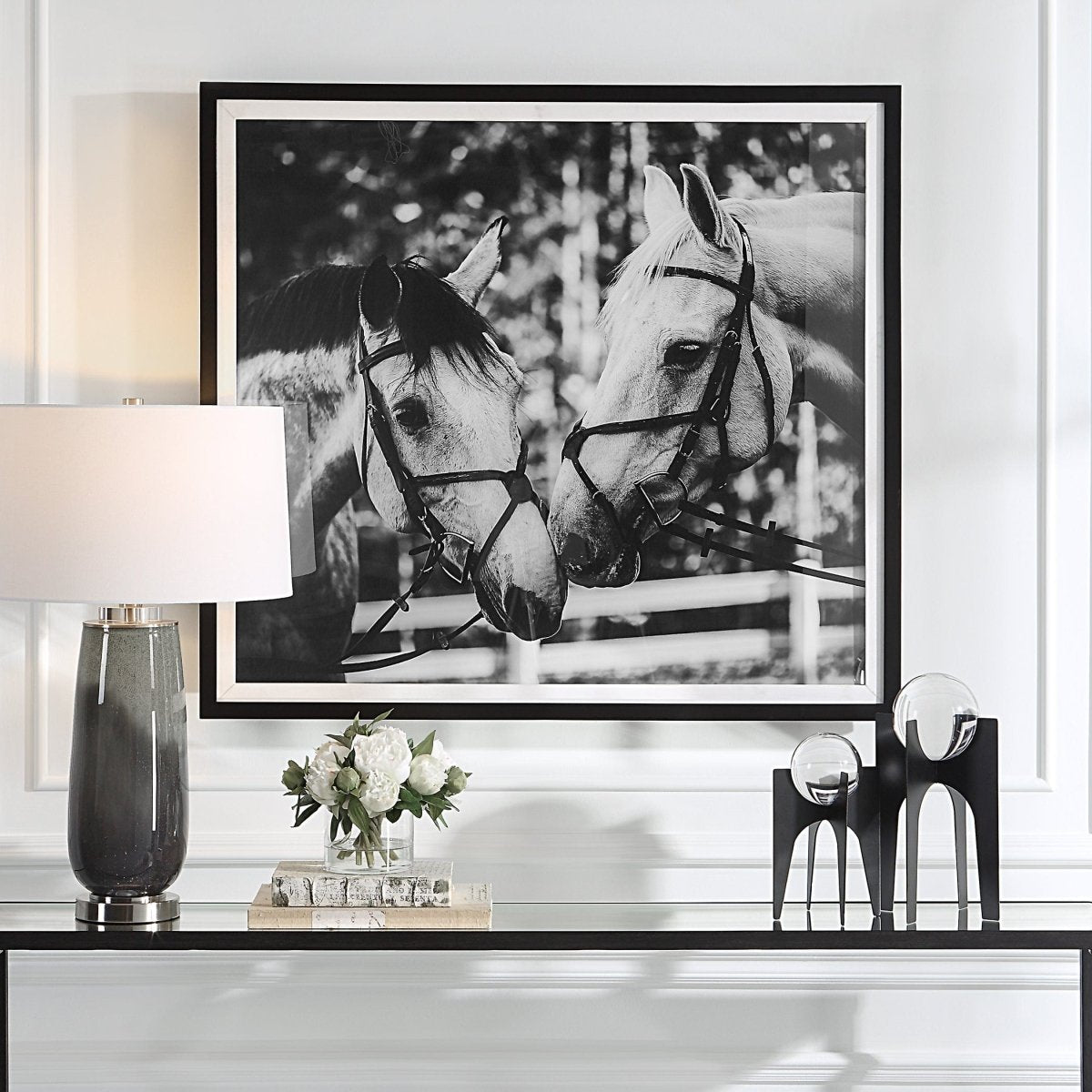 Apple Of My Eye Framed Print - Uttermost - Framed Prints by Modest Hut