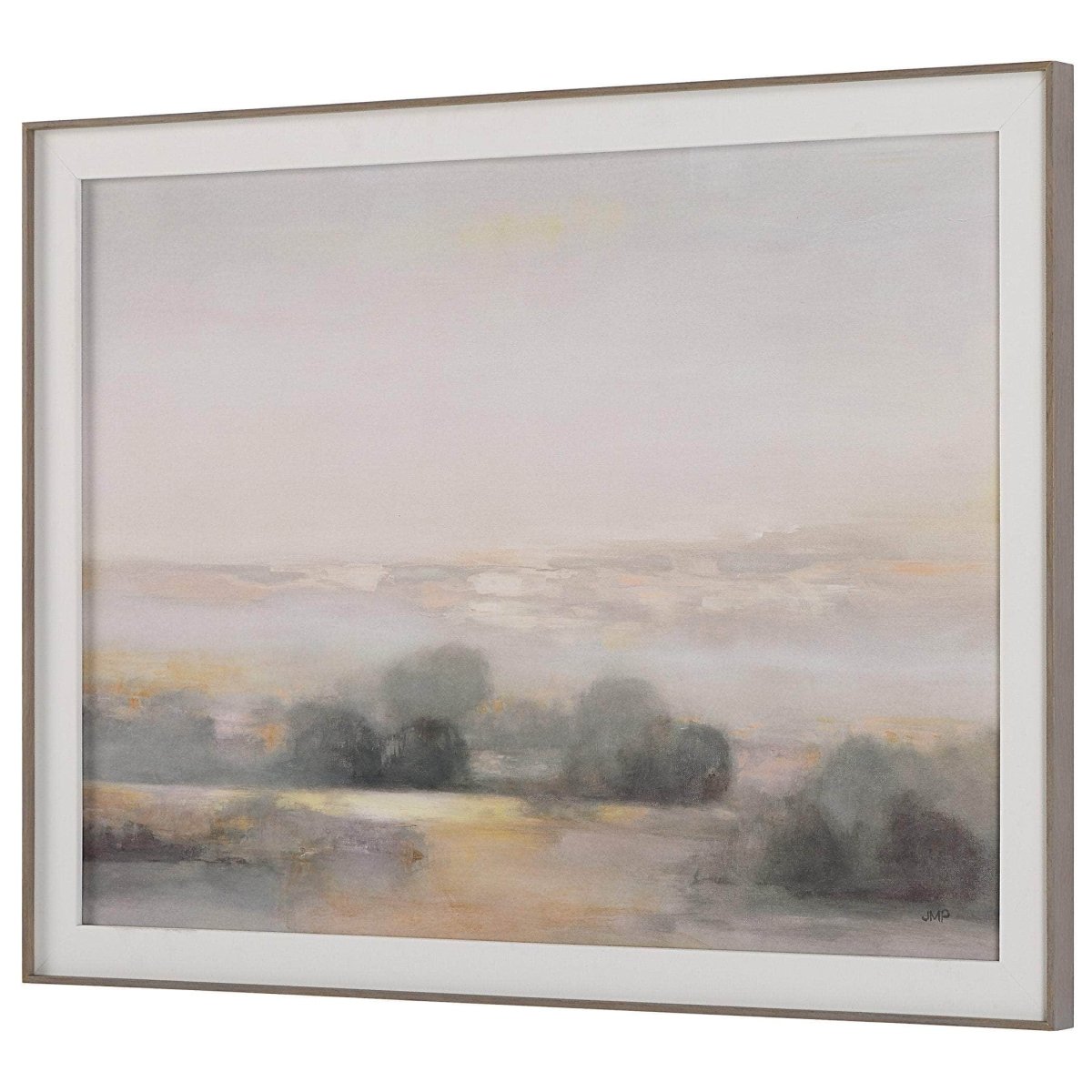 Atmospheric Neutral Landscape Print - Uttermost - Framed Prints by Modest Hut