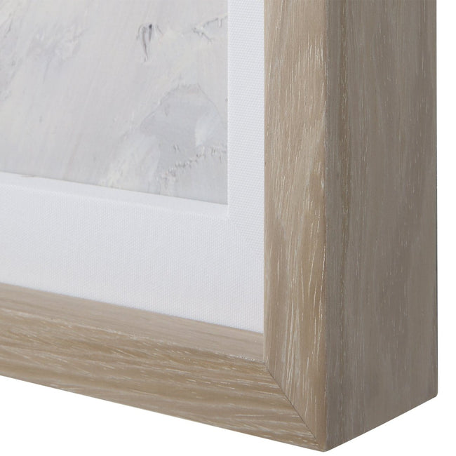 Blue Flowers In Vase Framed Print - Uttermost - Framed Prints by Modest Hut