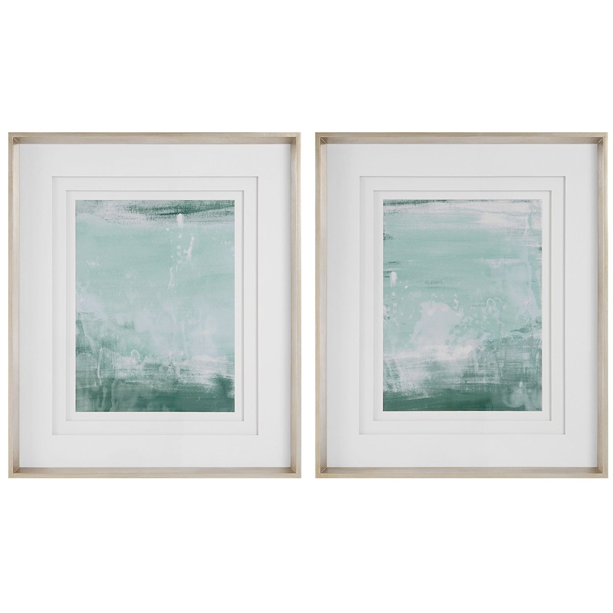 Coastal Patina Modern Framed Prints, S/2 - Uttermost - Framed Prints by Modest Hut