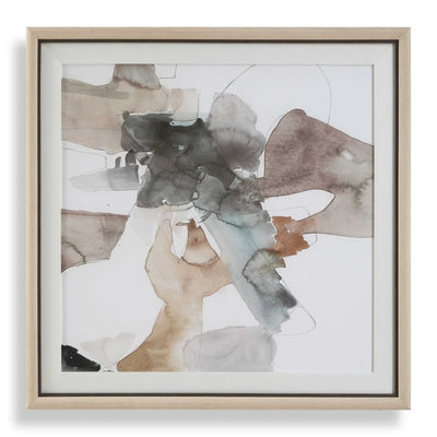 Cohesion Framed Abstract Print - Wall Art
