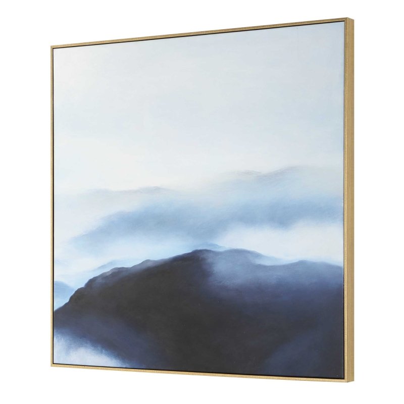 Cold Shoulder Hand Painted Landscape Art - Framed Prints