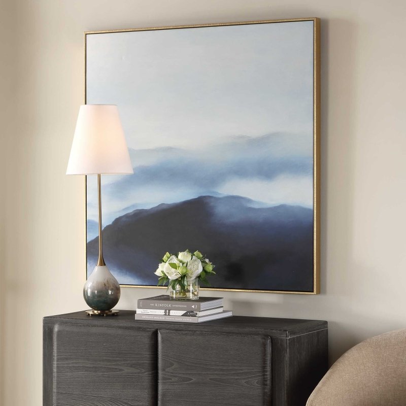 Cold Shoulder Hand Painted Landscape Art - Framed Prints