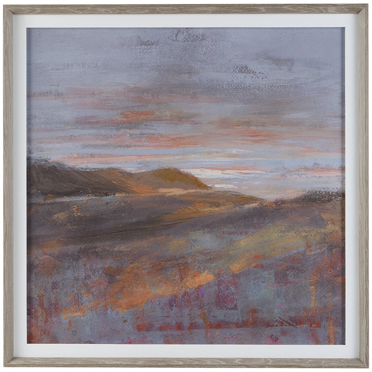 Dawn On The Hills Framed Print - Uttermost - Framed Prints by Modest Hut