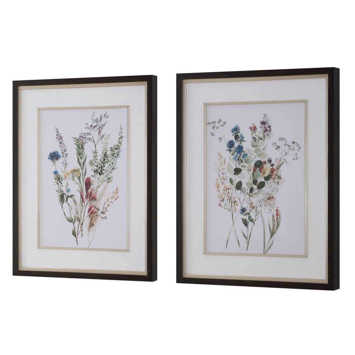 Delicate Flowers Framed Prints, S/2 - Uttermost - Framed Prints by Modest Hut