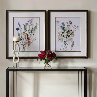 Delicate Flowers Framed Prints, S/2 - Uttermost - Framed Prints by Modest Hut