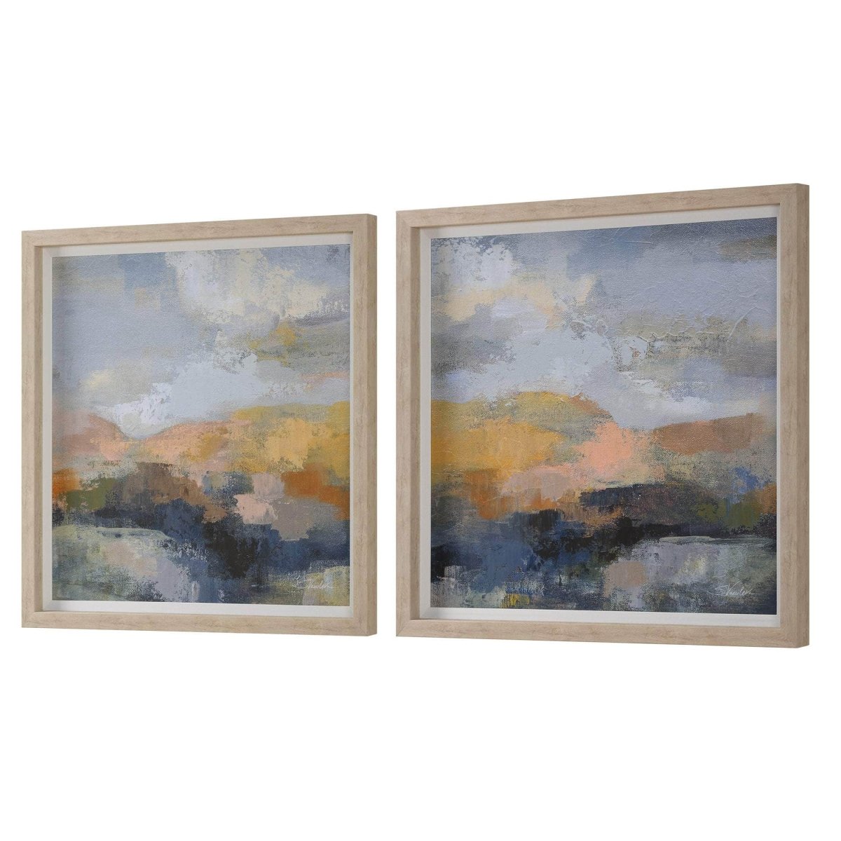 Dusk Framed Prints, S/2 - Uttermost - Framed Prints by Modest Hut