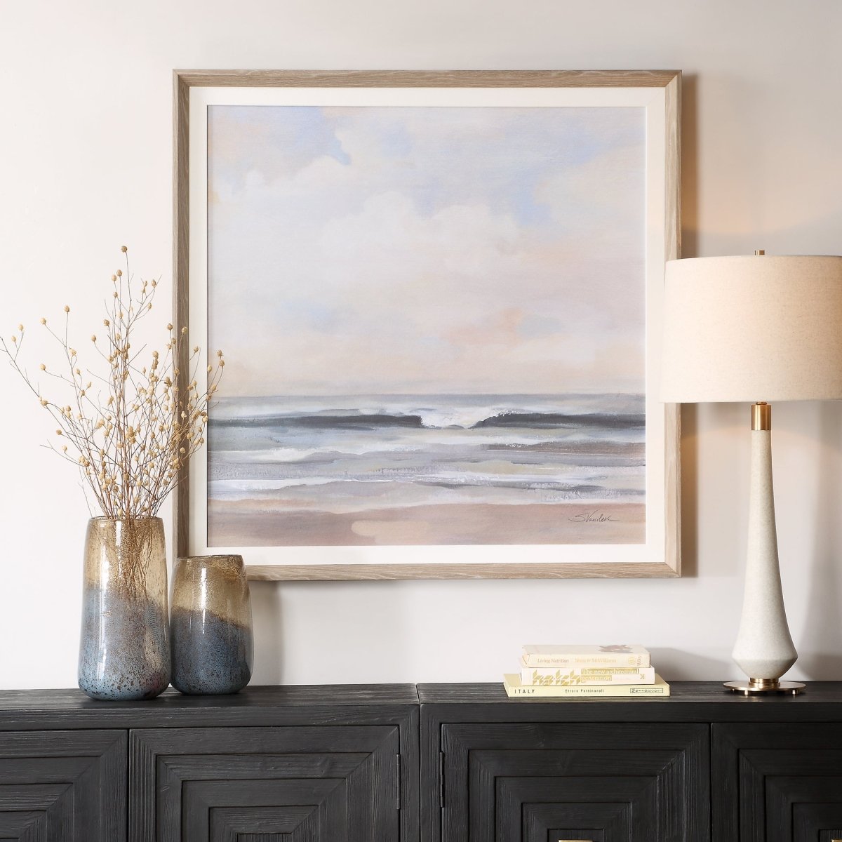 Haze Framed Print - Uttermost - Framed Prints by Modest Hut