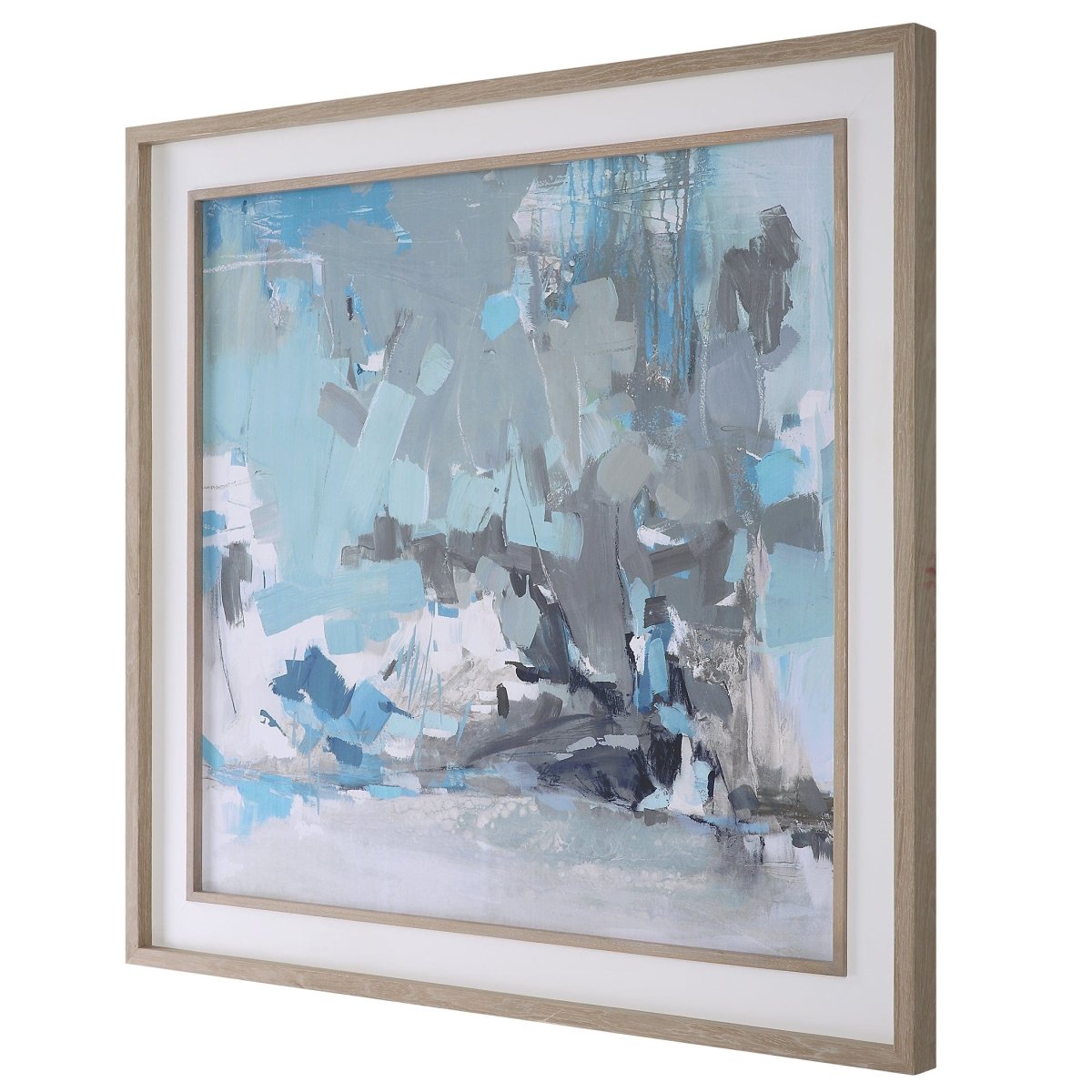 Misty Moonlight Abstract Framed Print - Uttermost - Framed Prints by Modest Hut