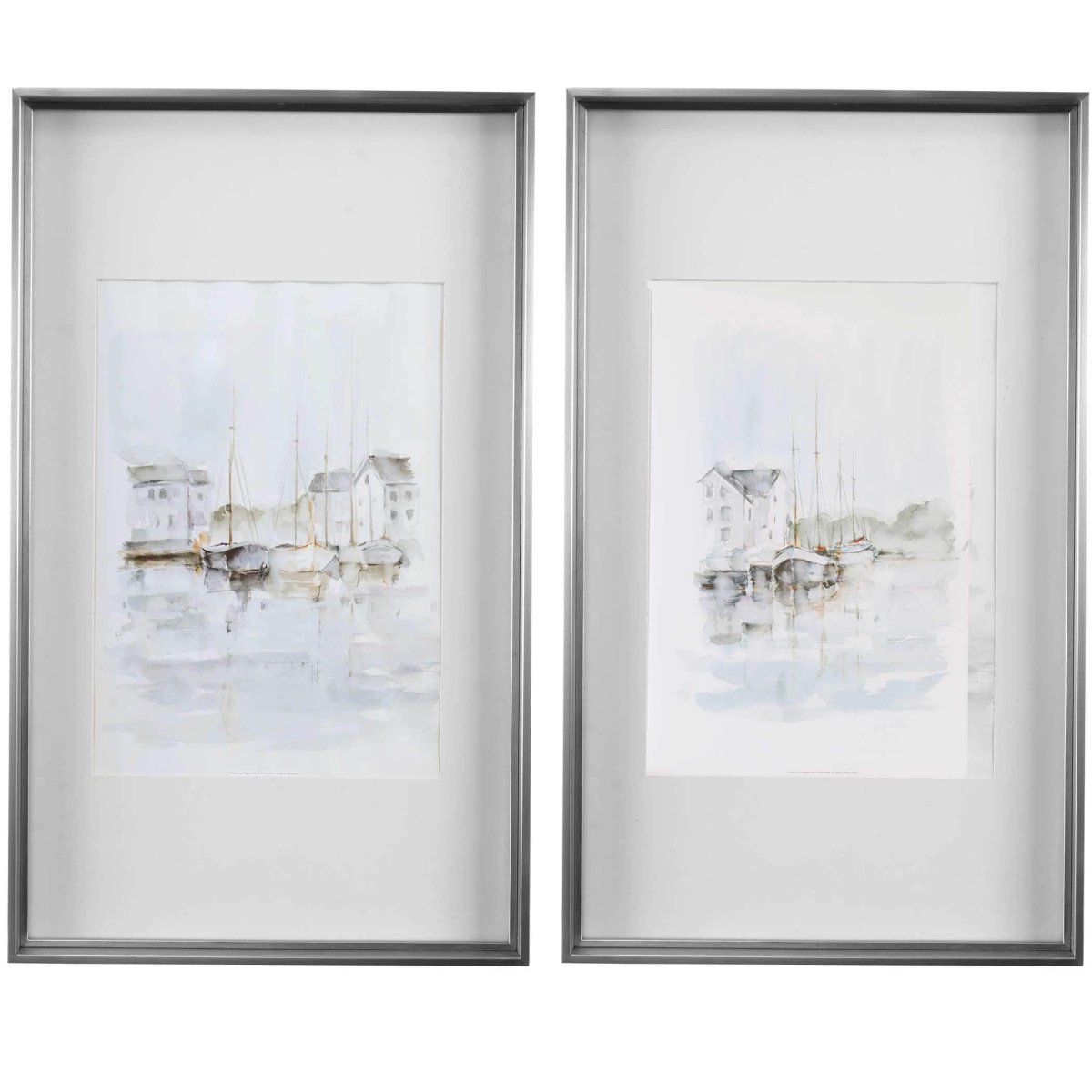 New England Port Framed Prints - Uttermost - Framed Prints by Modest Hut