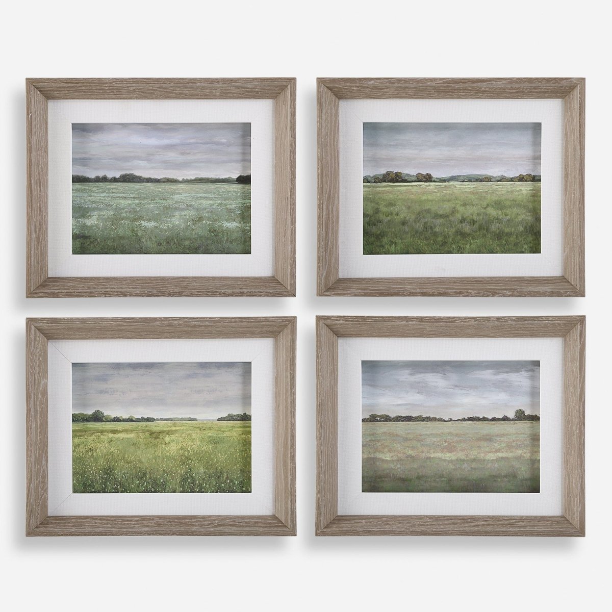 Quiet Meadows Framed Prints, S/4 - Uttermost - Framed Prints by Modest Hut