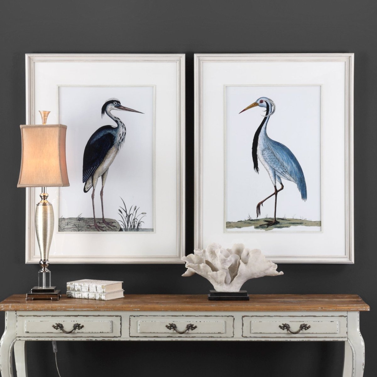 Shore Birds Framed Prints S/2 - Uttermost - Framed Prints by Modest Hut