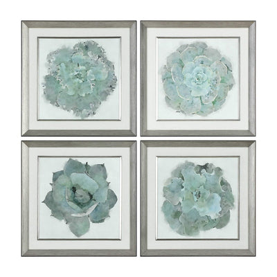 Succulent Framed Prints (S/2) - Uttermost - Framed Prints by Modest Hut