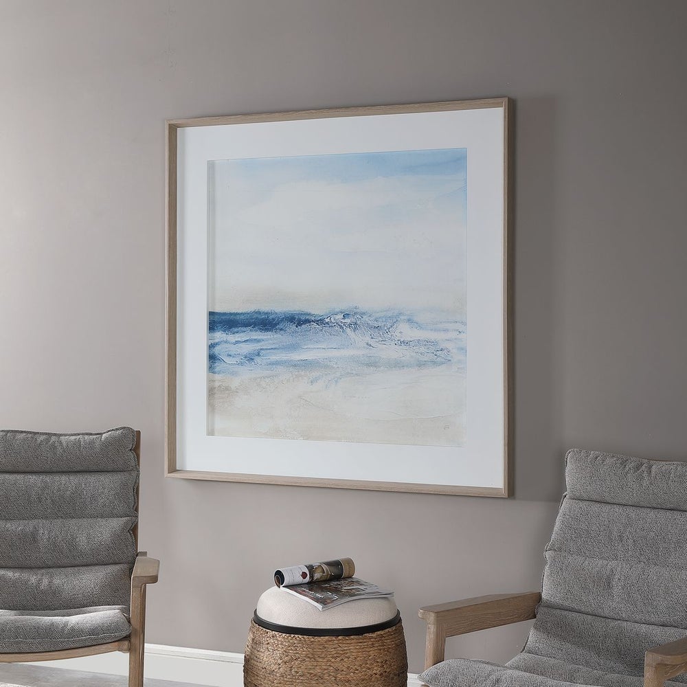 Surf and Sand Framed Print - Uttermost - Framed Prints by Modest Hut