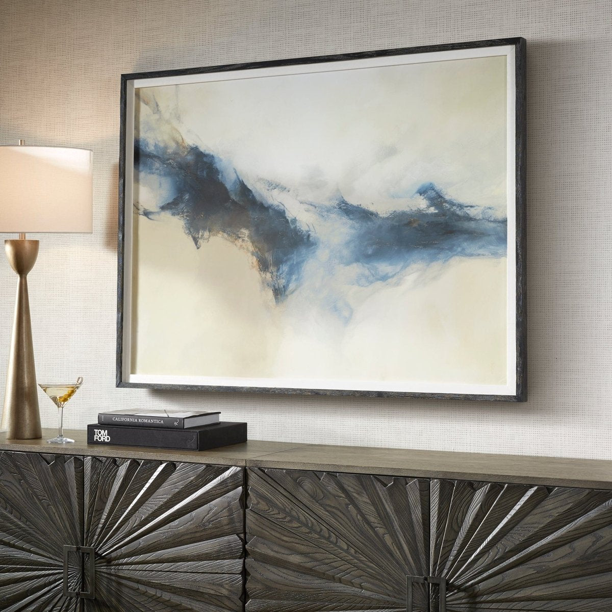 Terra Nova Abstract Framed Print - Uttermost - Framed Prints by Modest Hut