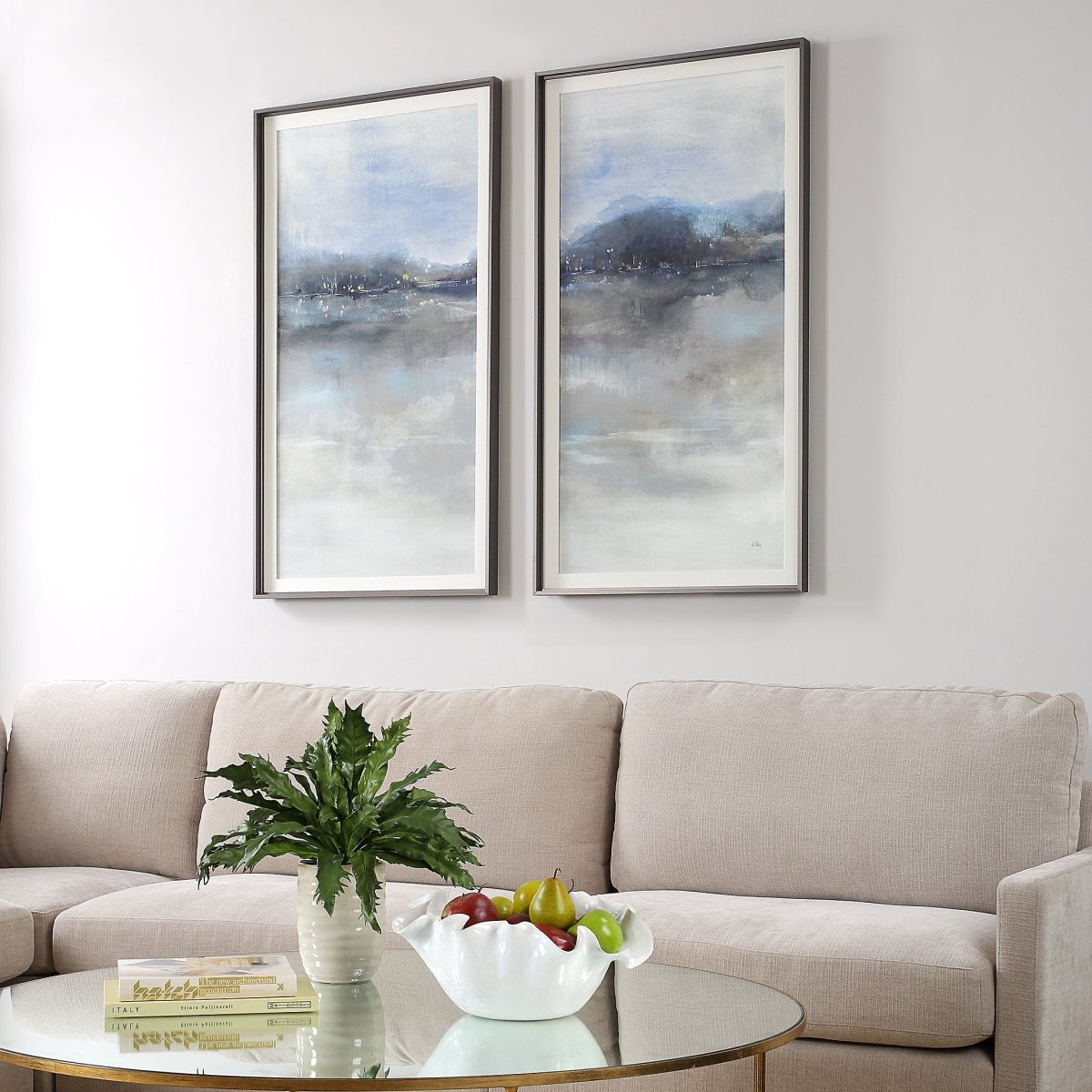 Thinking Of You Landscape Prints, Set/2 - Uttermost - Framed Prints by Modest Hut