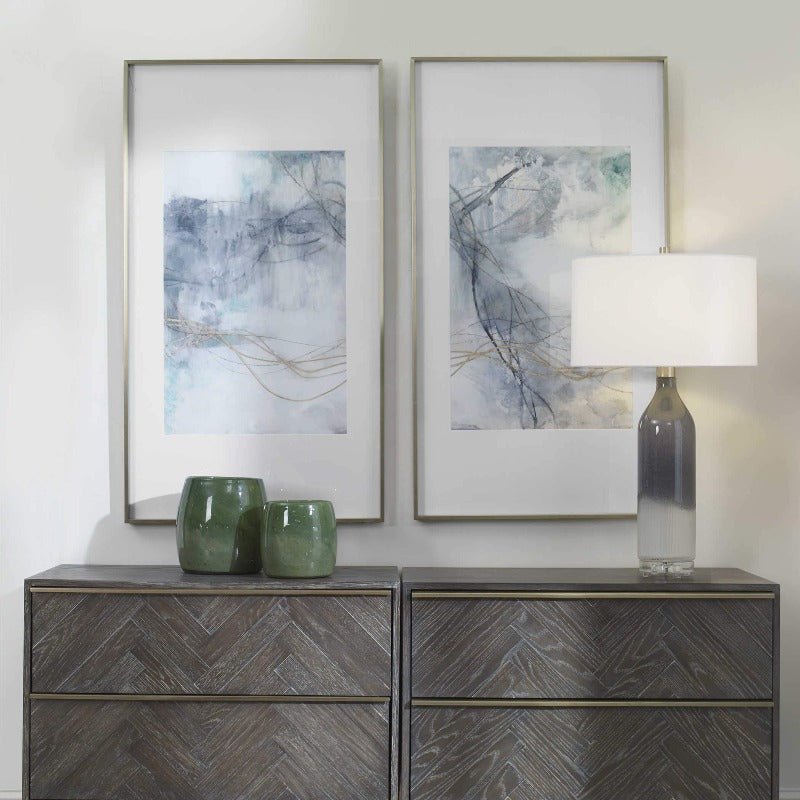 Undulating Oro Framed Prints - Uttermost - Framed Prints by Modest Hut