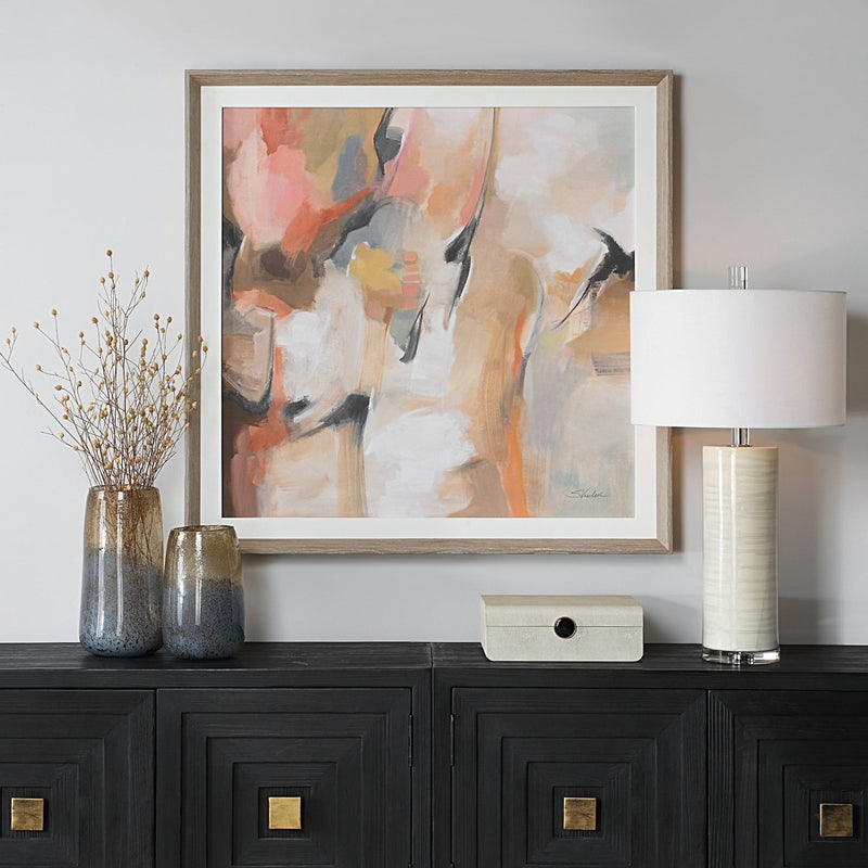 Uphill Framed Abstract Print - Uttermost - Framed Prints by Modest Hut
