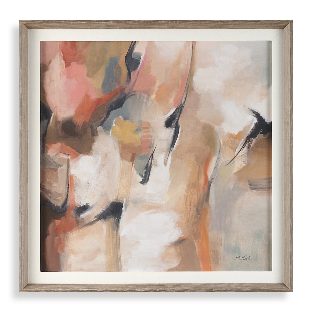 Uphill Framed Abstract Print - Uttermost - Framed Prints by Modest Hut