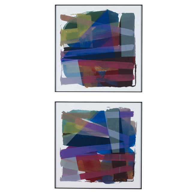 Vivacious Abstract Framed Prints, Set/2 - Uttermost - Framed Prints by Modest Hut