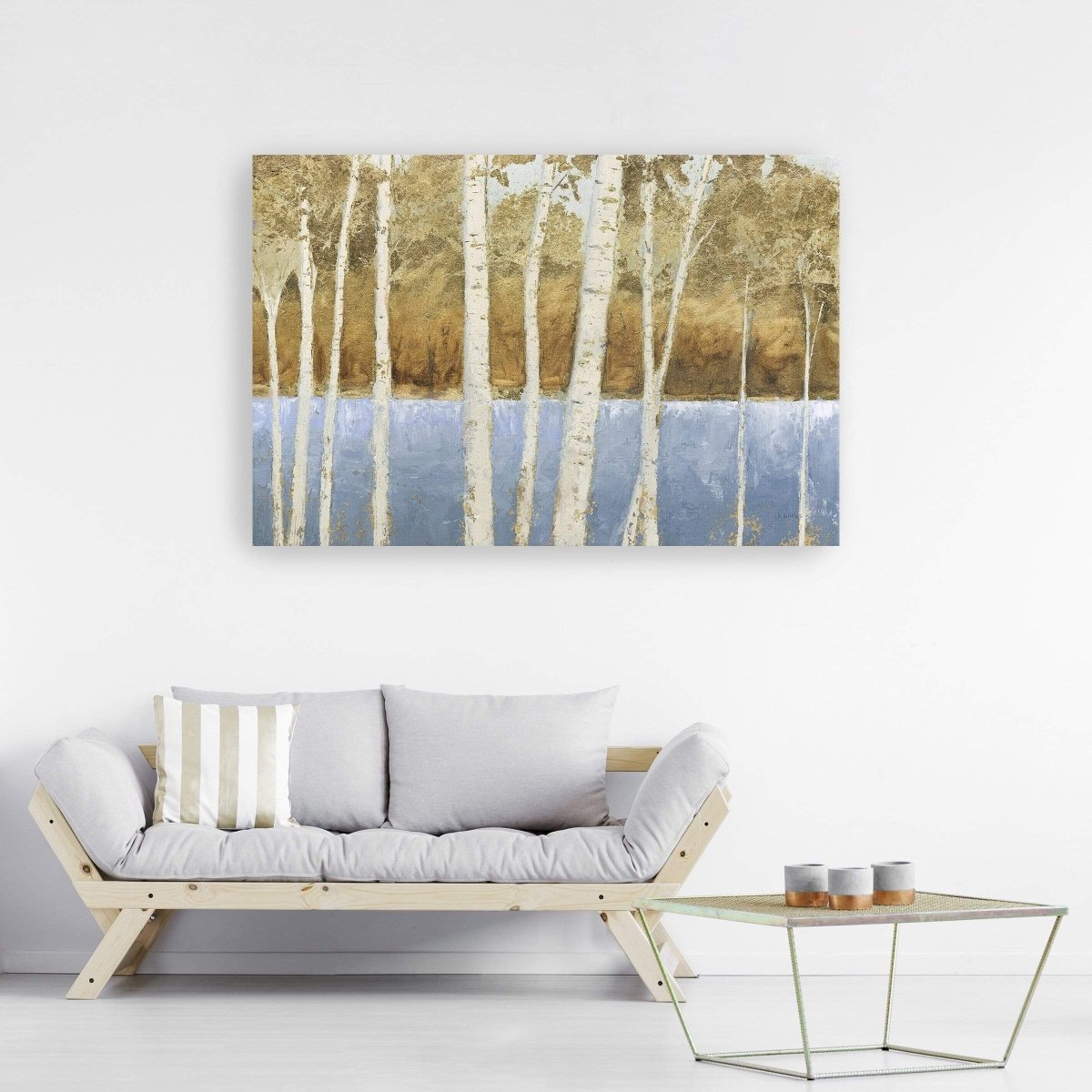 Birches Canvas - Lumaprints - Gallery Canvas by Modest Hut