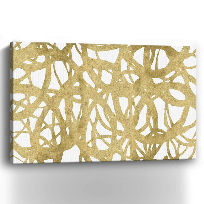 Endlose Gold Canvas - Lumaprints - Gallery Canvas by Modest Hut