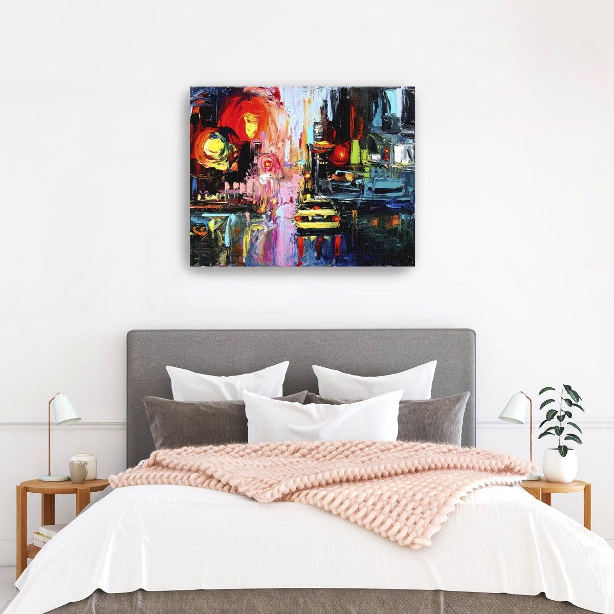 Faces of the City Cxvi Canvas Wall Art - Lumaprints - Gallery Canvas by Modest Hut