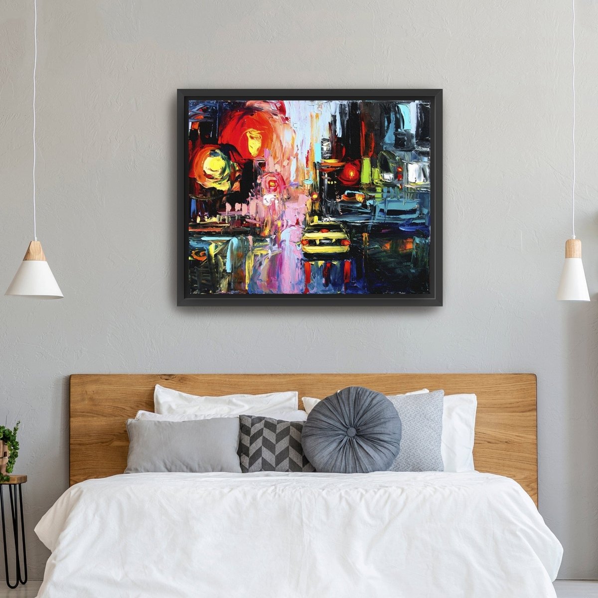 Faces of the City Cxvi Canvas Wall Art - Lumaprints - Gallery Canvas by Modest Hut