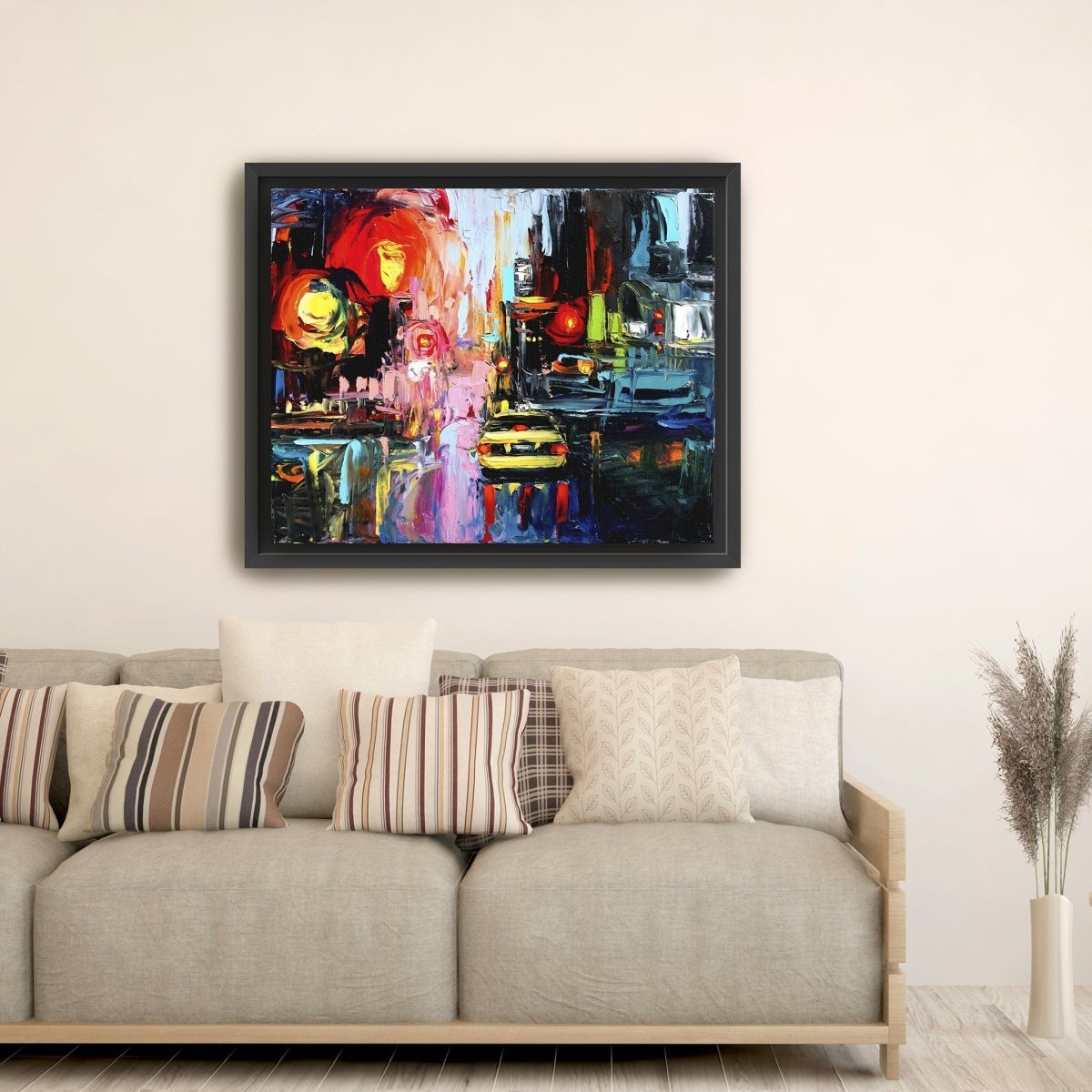 Faces of the City Cxvi Canvas Wall Art - Lumaprints - Gallery Canvas by Modest Hut